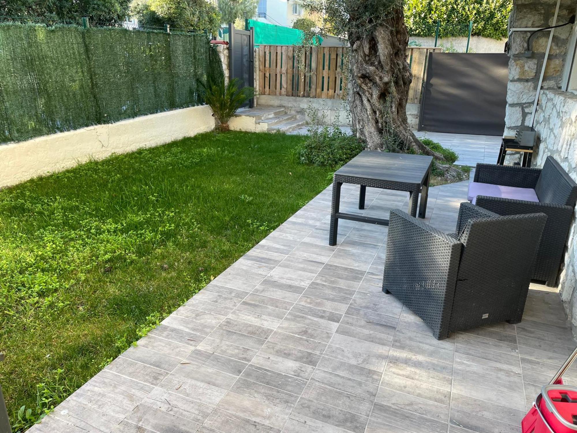 Joli Rez De Jardin 4 Pieces A Cagnes Sur Mer מראה חיצוני תמונה