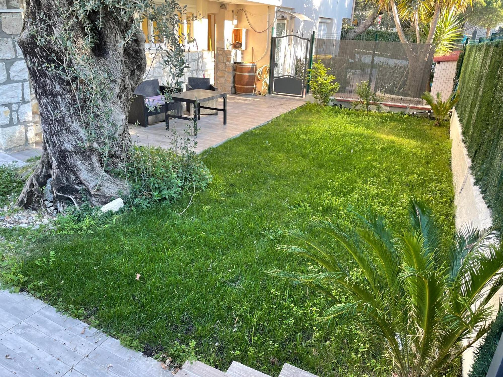 Joli Rez De Jardin 4 Pieces A Cagnes Sur Mer מראה חיצוני תמונה